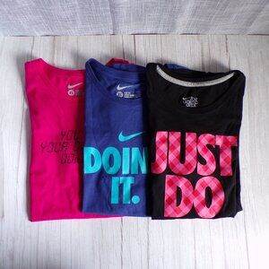 3-Pack New Without Tags Nike Women's XL Slim Fit Athletic Dept T-Shirts